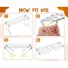 Victhur Chicken Leg Rack for Grill 2 Pack - 14