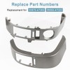 VANJING Pair Center Dash A/C Outlet Vent Trim Panel, Center