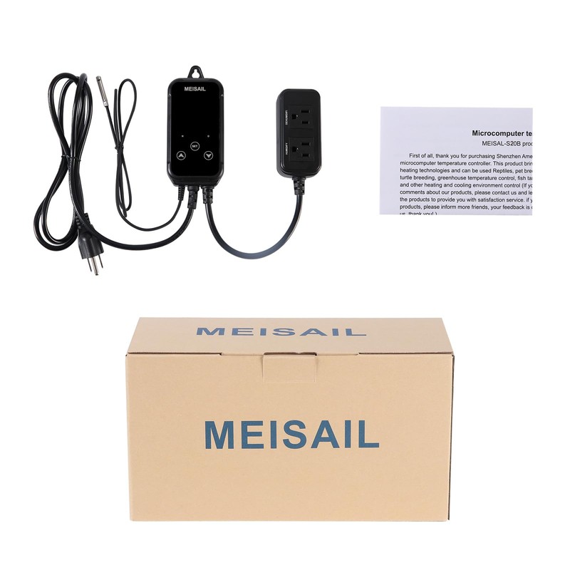MEISAIL Humidity Controller S20B Humidistat for Humidification and Dehumidification -