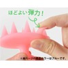 Shampoo Scalp Massage - Silicom Brush (blue) by Shimomura