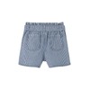 Vertbaudet Mädchen Paperbag-Shorts mit Streifen blau gestreift 116