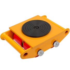 XCFDP Machine Skates - 6T Dolly, 13200lbs Machinery Mover with 360 Rotation, Heavy Duty Industrial Skate, 1pc
