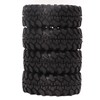1 Inch RC Tires Brass Wheel Hub Rubber RC Car