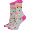 Women's Premium Comfort Fox Socks 4-10