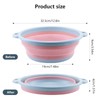 NEUSID Collapsible Washing Up Bowl, 2 Pack 5L Folding Hand