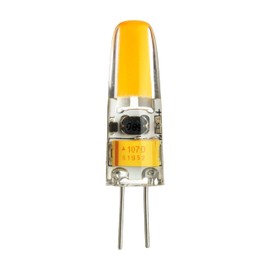 Sunlite LED G4 Single Ended Bi-Pin Light Bulb, 1.5 Watts (15W Equiv.), 200 Lumens, 3000K Warm White, 12V, 2-Pin (G4) Base, 360 Degree Beam Angle, Dimmable, RoHS Compliant, ETL Listed, Clear, 5 Pack