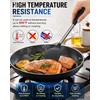8 Pcs Silicone Spatula Set, Food Grade Kitchen Utensils Solid