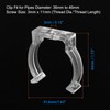 Boxonly T12 U Clips Holder Bracket Fluorescent Tube Light Fixture