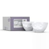 Medium bowls, dip bowls, set of 4 grinding, kissing mouth,