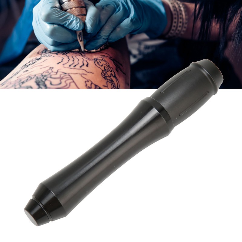 Traditional Tattoo Stick Pen Prevent Slipping Aluminium Detachable Washable Manual