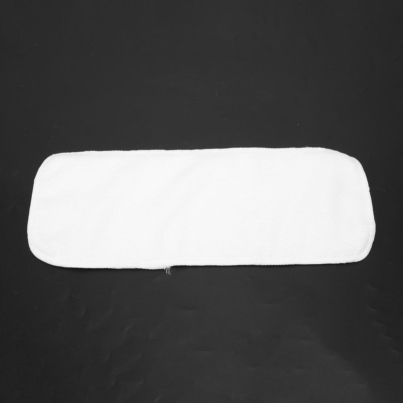 10Pcs Washable Baby Diapers Reusable Quick Absorbent 2‑Layer Superfine Fiber