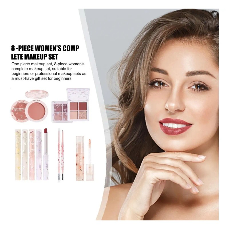 Kit De Maquillaje 8 En 1, Set De Maquillaje Coreano,
