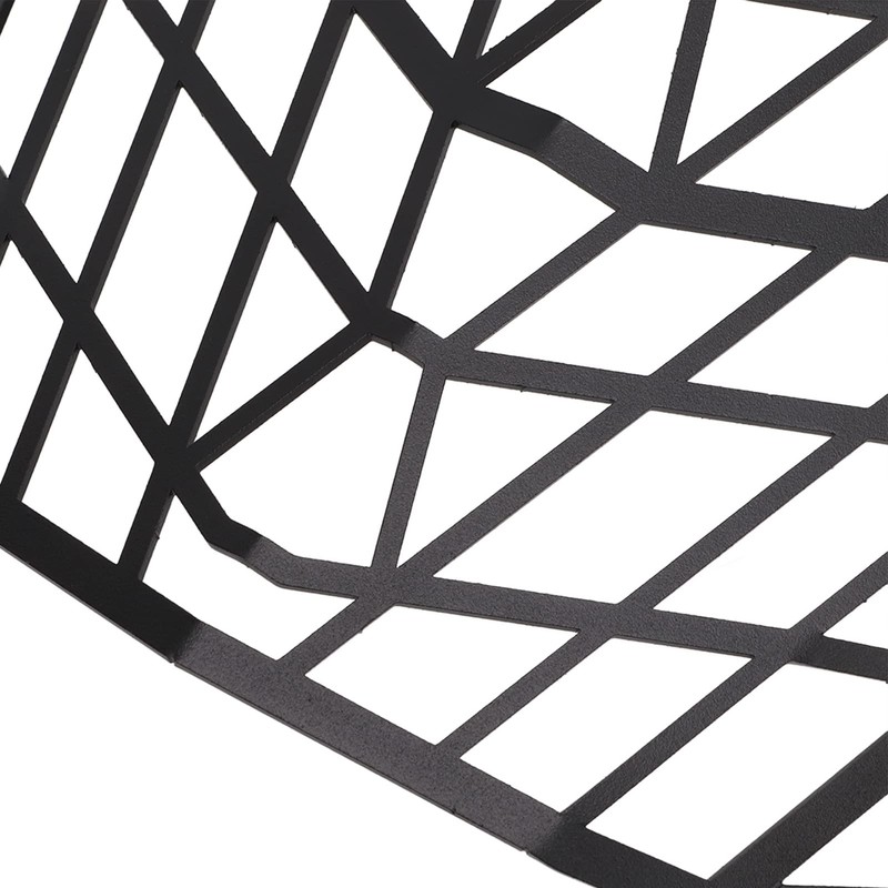 Fydun Motorcycle Headlight Grille Cover Headlight Protector Carbon Steel Grille