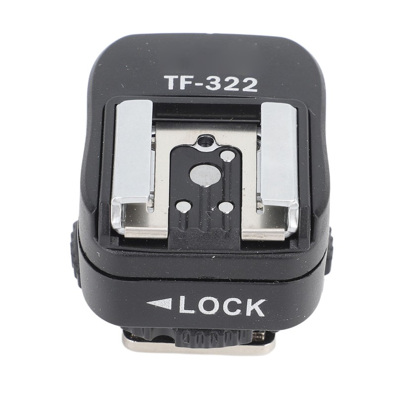 Flash Hot Shoe Sync Adapter with Extra PC Sync Port