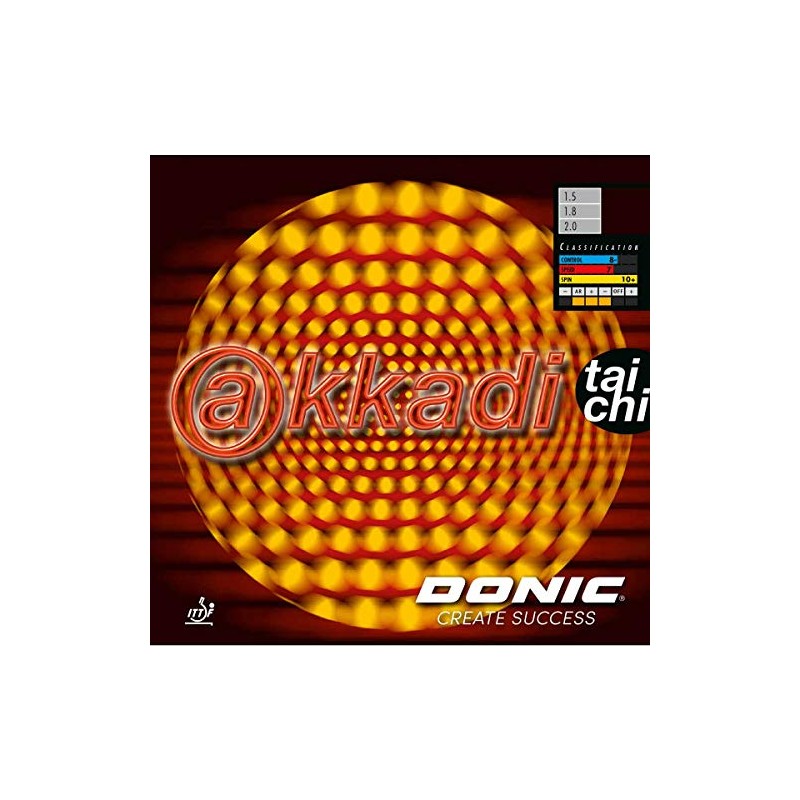 Donic Rubber Akkadi Taichi, 1,5 mm