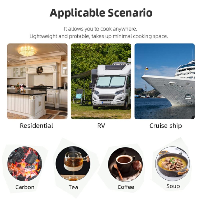 Charcoal Starter - Coal Burner for Cubes Hot Plate Durable