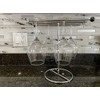 Happy Hour Stemware Drying Rack, Silver