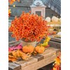 Apipi 12 Pcs No Fade Faux Mums Flowers Fall Decor