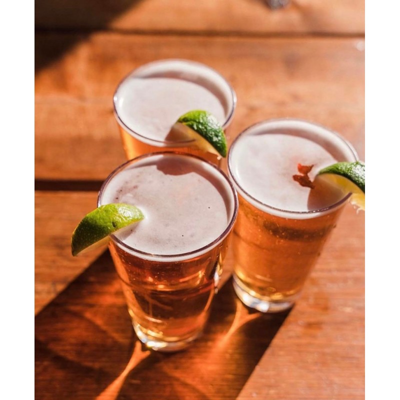 Drinique Unbreakable Caliber Pint Beer Glasses – Set of 4