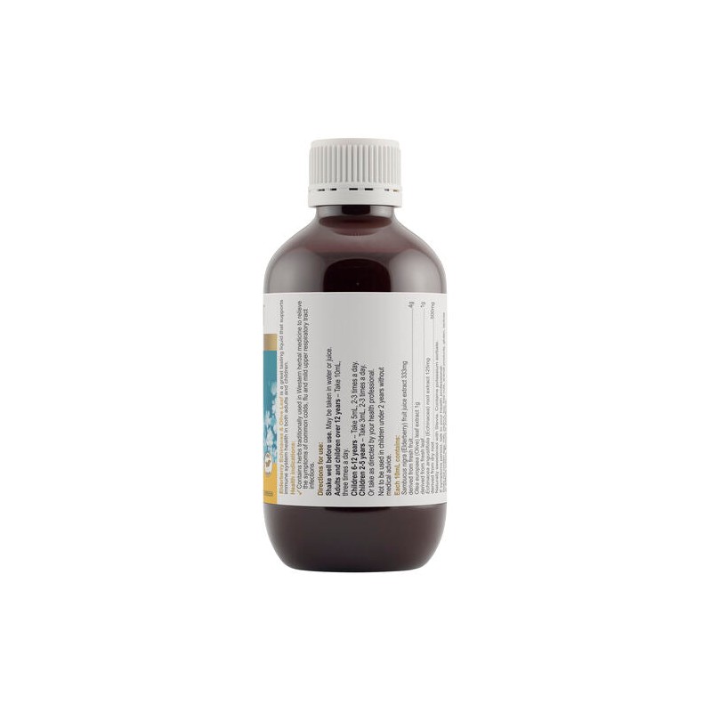 Herbs Of Gold Elderberry Echinacea & Olive Leaf 200ml Oral