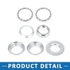 A ABSOPRO Steel Bicycle Headset Threaded Mountain Headset Sealed Set