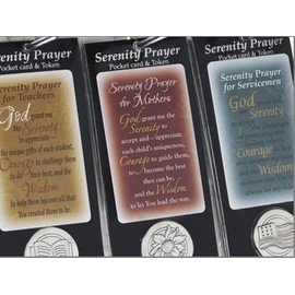 Ganz Serenity Prayer Pocket Card & Token - for Fiermen