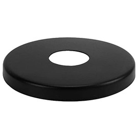 21mm 1/2" BSP Steel Black Valve Cover Hose Tap 8mm Tall