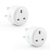 Smart Wi-Fi Plug Socket with Timer, App Remote Control, Works