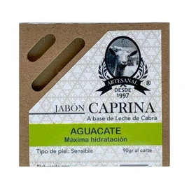Jabón Caprina Máxima Hidratación Aguacate Piel Seca 90g