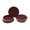 2" Round Plastic Louver Soffit Air Vent Reptile Screen Grille