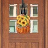 Briarwood Lane Fall Door Hanger 19x13 Sunflowers in Pumpkin For