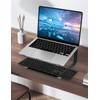 SOUNDANCE Laptop Stand for Desk, Metal Computer Riser, Heavy Stable