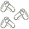 6 PCS 304 Stainless Steel Quick Link Hooks