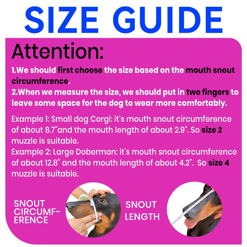Dog Basket Muzzle for Anti Biting & Chewing, Lightweight Cage