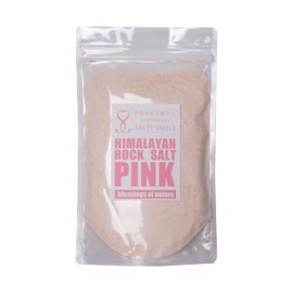 Salty Smile (Edible) Pink Snow Himalayan Rock Salt 17.6 oz (500 g)