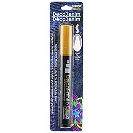 Uchida of America DecoDenim Marker Denim Fabric Pen, Gold