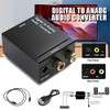 Lrocaoai Digital to Analog Audio Converter Optical Fiber Toslink Coaxial
