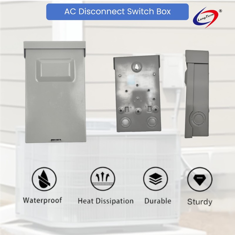 Long Term 240V 60A with-Fused A/C Disconnect Switch Professional Manufacture