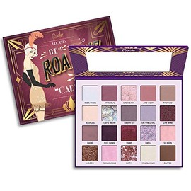 RUDE Roaring 20's Paleta de sombras de ojos | Tonos atrevidos, aterciopelados mate y brillantes para looks glamorosos vintage, paleta de maquillaje me