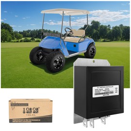 10L0L 1206-4301 Speed Controller 36V 350A 5Pin Suitable for Curtis EZGO TXT and MED Golf Cart with ITS Throttle Input 1994-2019 DC Motor Control System Replacement Part
