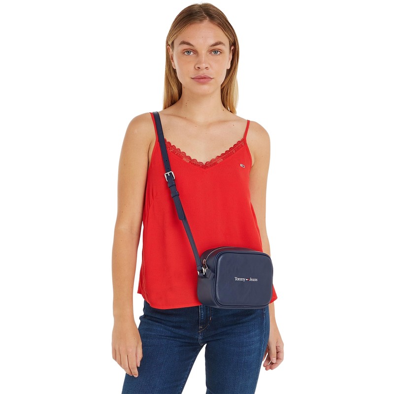 Tommy Jeans Women's TJW Camera Bag Small, Blue (Twilight Navy),