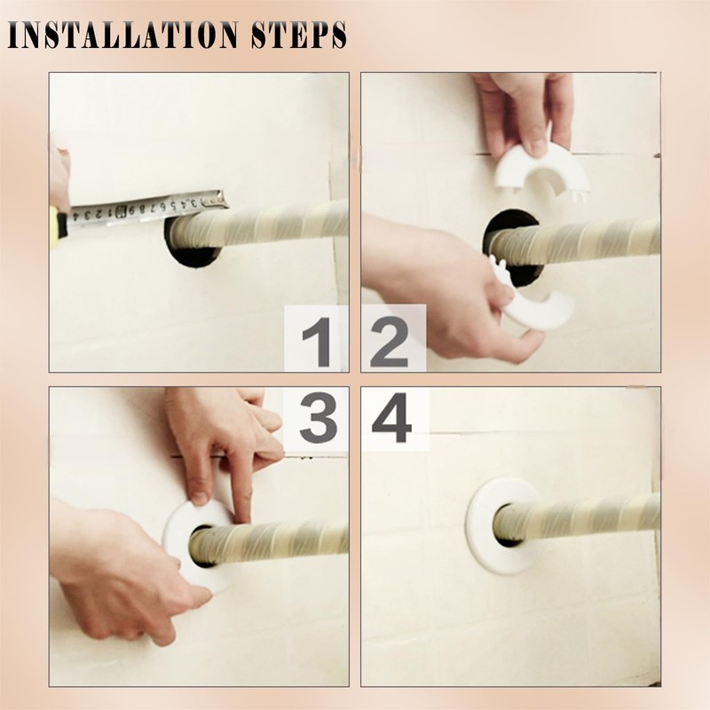 OD 5''X ID 2''X H1'' Floor And Ceiling Plate Cover