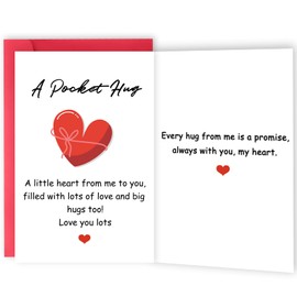 Mcduldul Birthday Card for for Husband Wife Boyfriend Girlfriend | Funny Gifts on Fathers Day Mother Day Valentine's Day | 5.3 x 8.0 Inch Greeting Cards with Envelope