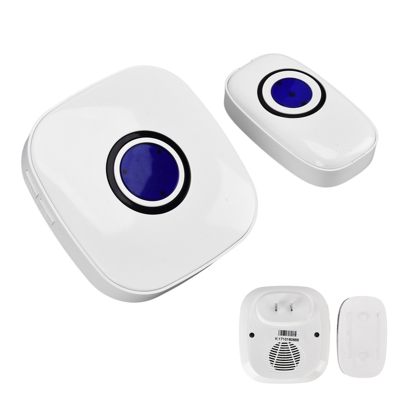 Smart Wireless Doorbell Plugin 38 Music 4 Levels Adjustable Volume