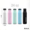 Zulu Ace 24oz Vacuum Insulated Stainless Steel Water Bottle with