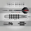 RED DRAGON Swingfire 2: 23g Flightmaster - Tungsten Darts Set
