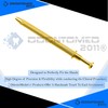 OdontoMed2011 Gold Plated Prong Holder Diamond Holder Pick-up Tool Stainless