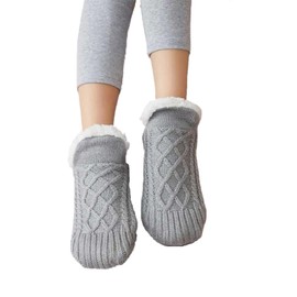 LUNPEAR Men's Room Socks, Fluffy Blanket, Warm, Non-Slip, Winter Socks, Fleece Lined, Indoor Shoes, Ultra Heat, Boa Lined, Marshmallow Touch, Short Length, Men's Natural Color, Stylish, Firm,