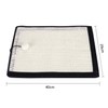 HAOZAIKEJI Cat Scratcher Mat Sofa Protector Natural Sisal Cat Scratching