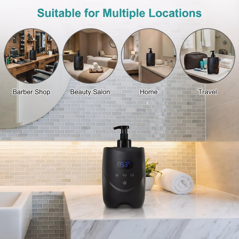 Professional Hot Lather Machine for Shaving, Smart Shaving Cream Warmer